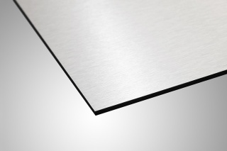 Aluverbund silver brushed 3mm stark (unbedruckt) Aluverbund silver brushed 3mm stark (unbedruckt)